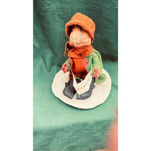 Annalee Caroler Boy 1989 7.5" Doll Vinatge